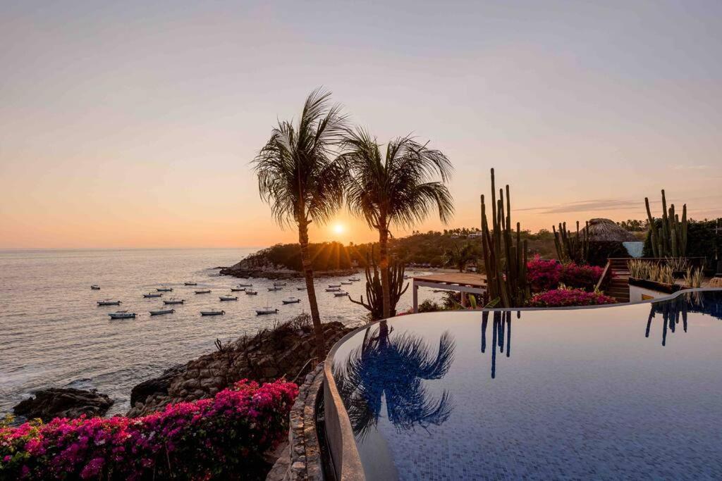 La Gema Escondida Villa Puerto Escondido  Exterior photo